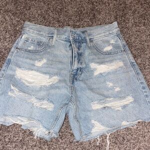PacSun Light Blue Denim Shorts